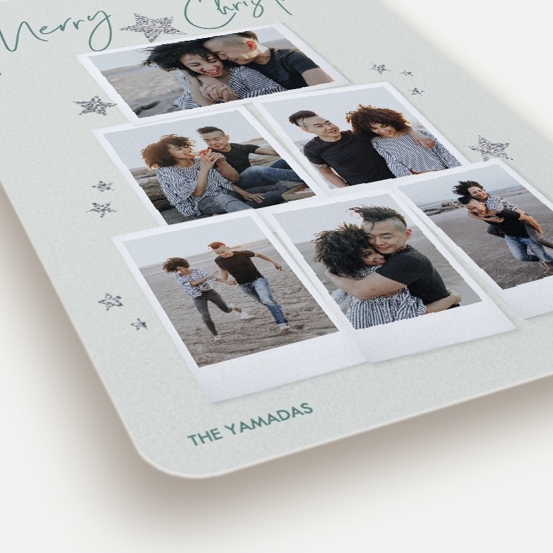 Starry Snapshots Holiday Card