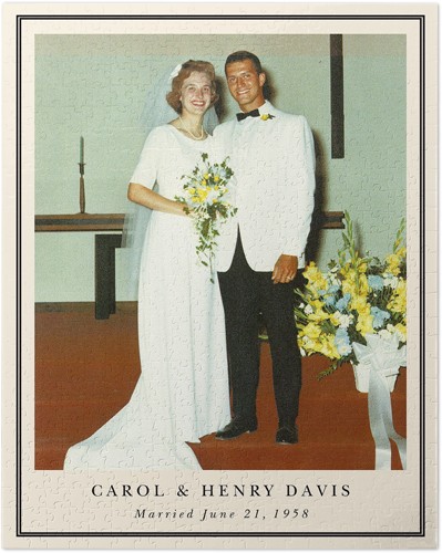 Vintage Border Portrait