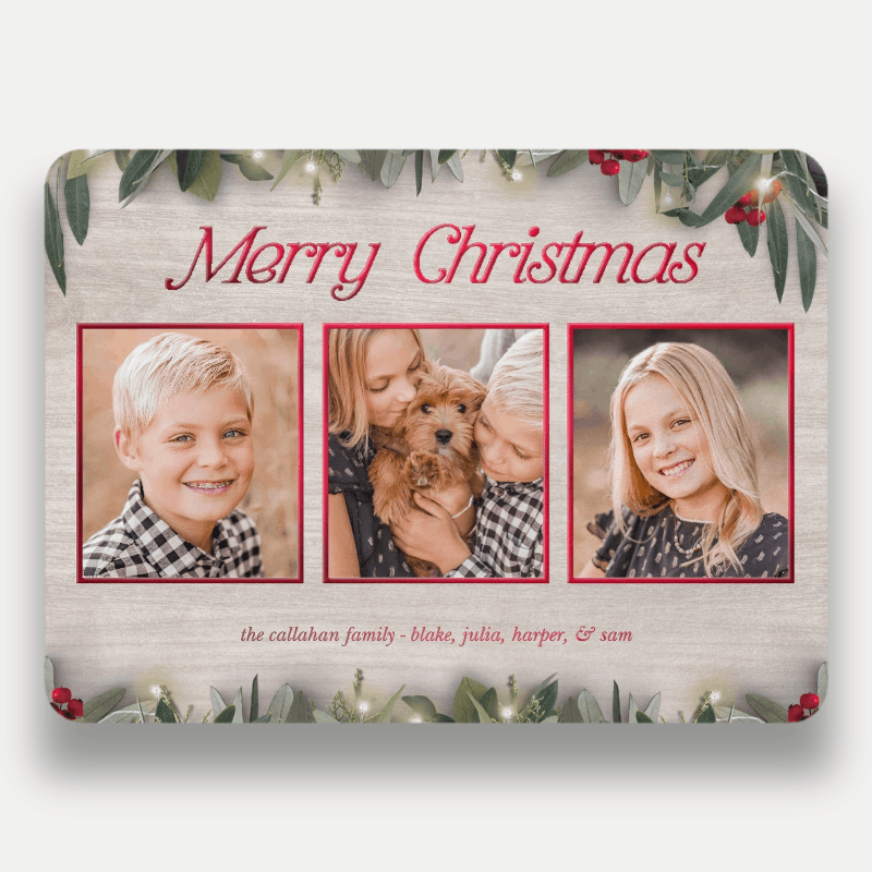 Botanical Trio Holiday Card