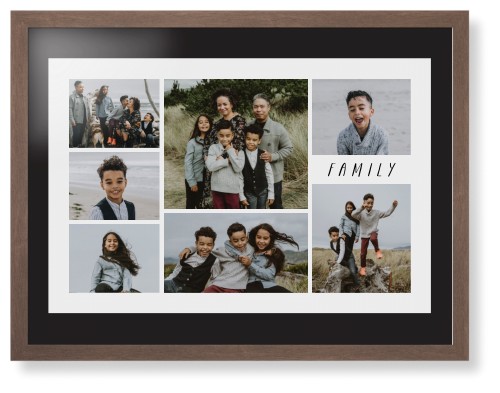 Rustic Picture Gallery Collage Of Seven