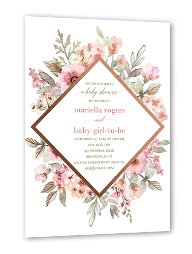 Diamond Blossoms Shower