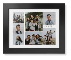 Rustic Picture Gallery Collage Of Seven