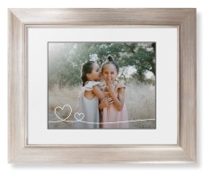 Double Heart Line Art