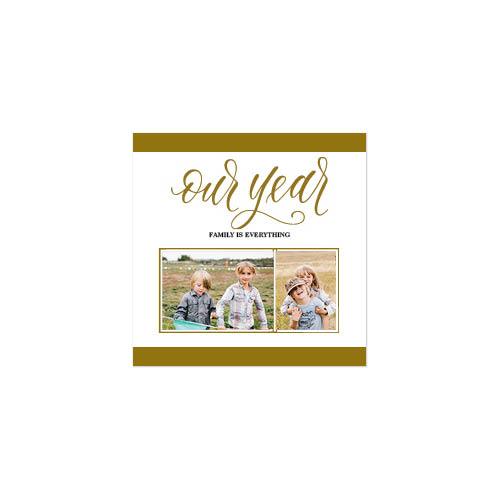 Elegant Script Year In Review 12x12 undefined  Premium Album