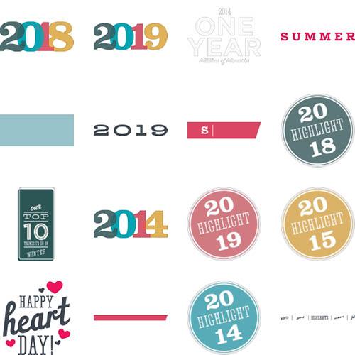 A Year in Color 8x8 undefined  Premium Album