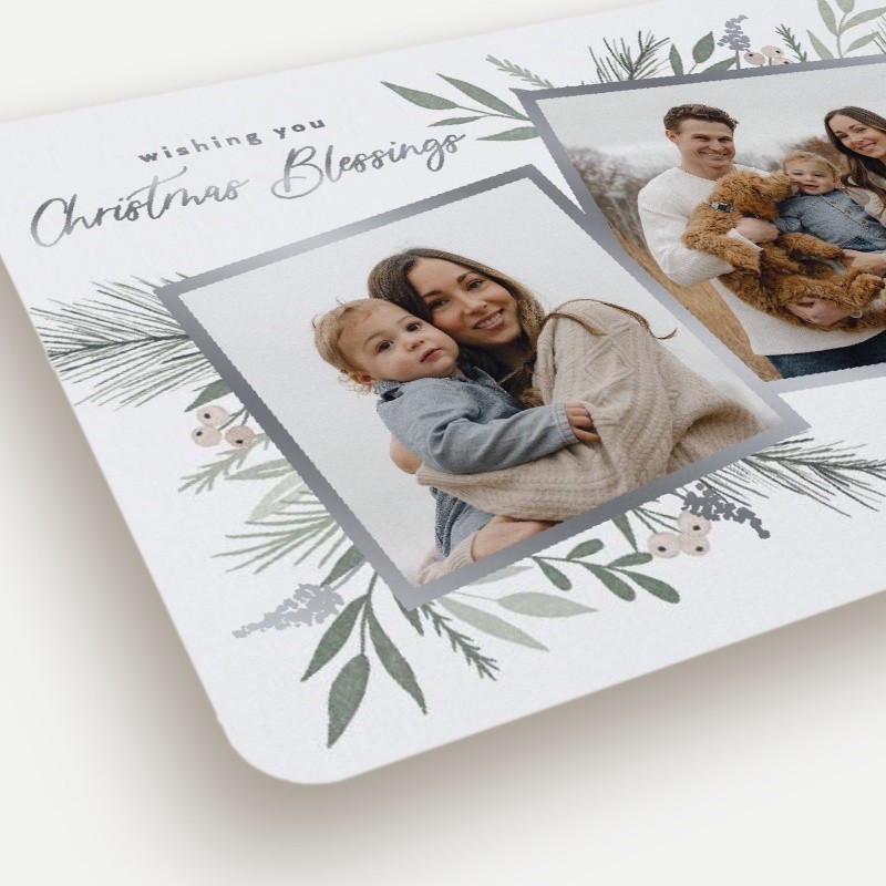 Elegant Botanicals Holiday Card