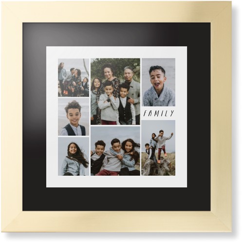 Rustic Picture Gallery Collage Of Seven