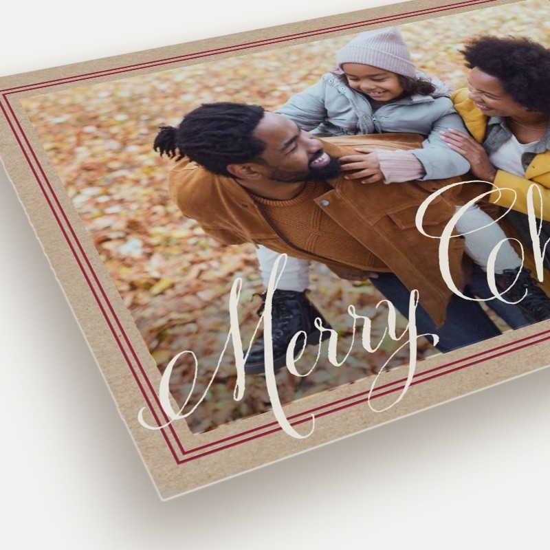 Elegant Greeting Holiday Card