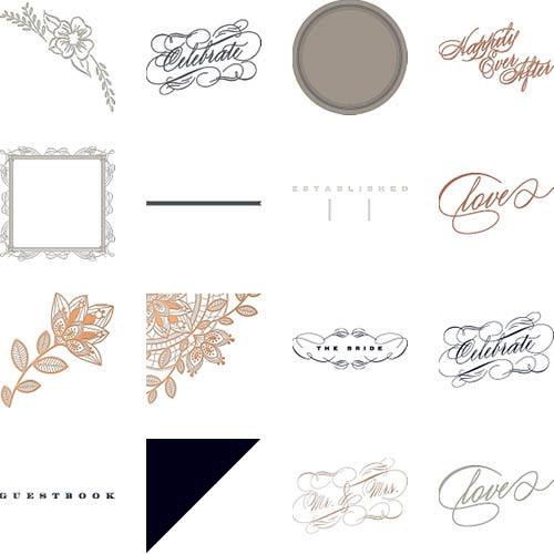 Vintage Wedding 11x14 undefined  Premium Album