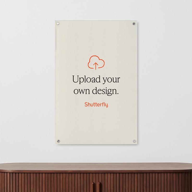 Upload Your Own Design Landscape 24x36 Multicolor  Acrylic Print
