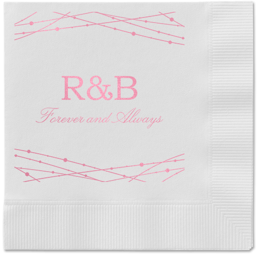White Cocktail Napkins