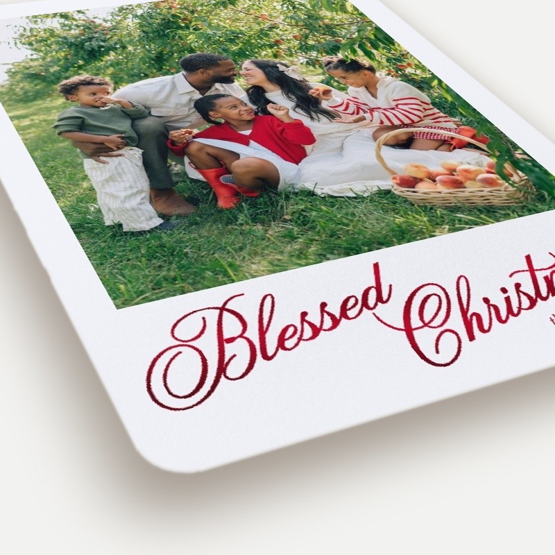 Elegant Gallery Holiday Card