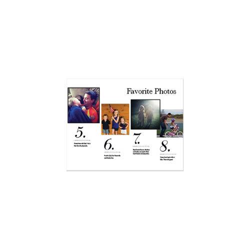 All in a Year 11x14 undefined  Premium Album