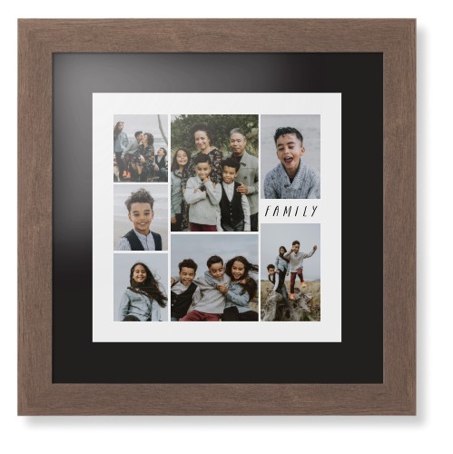 Rustic Picture Gallery Collage Of Seven