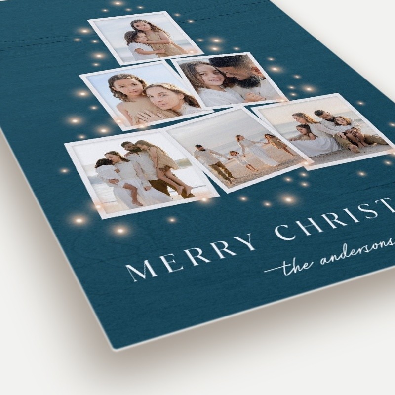 Lights Collage Holiday Card