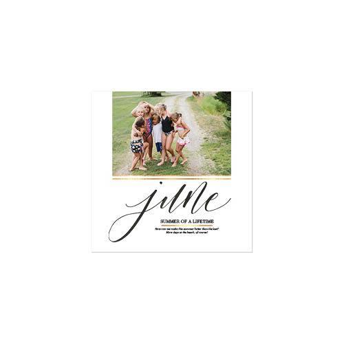 Elegant Script Year In Review 12x12 undefined  Premium Album