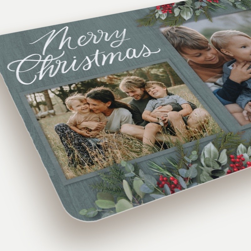 Pine Berry Holiday Card