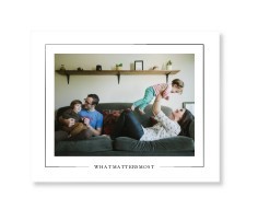 Simple Outline Border Landscape