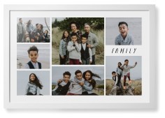 Rustic Picture Gallery Collage Of Seven