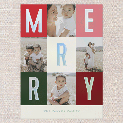 Modern Colorblock Merriment