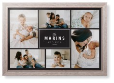 Contemporary Family Collage