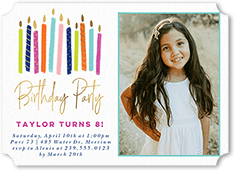 Party Candles Girl