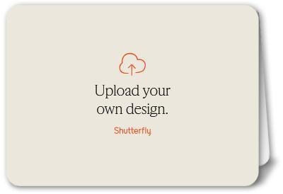 Upload Your Own Design 5x7 Folded
