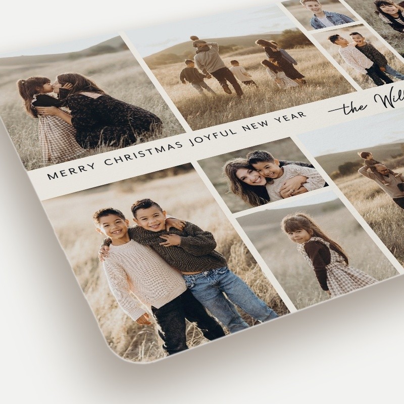 Gallery Grid Holiday Card