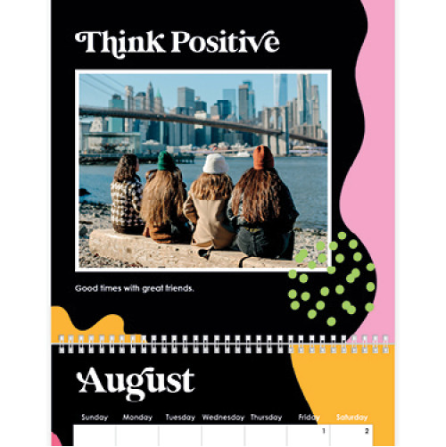 Bright Color Pop Calendar