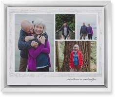 Brushed Border Collage Of Four