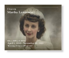 In Memoriam Landscape