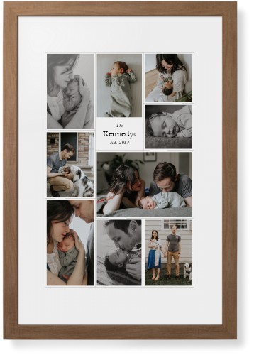 Modern Family Collage Portrait