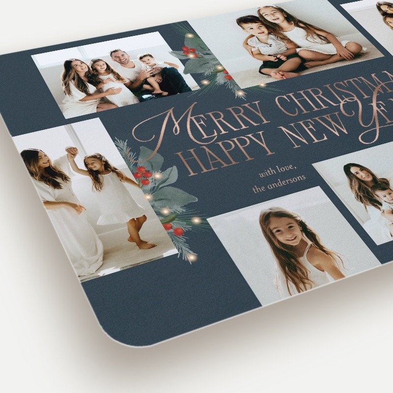 Botanical Sentiment Holiday Card
