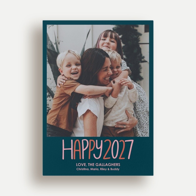 Cheerful Collection New Year's Card