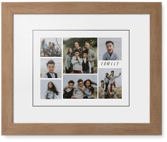 Rustic Picture Gallery Collage Of Seven