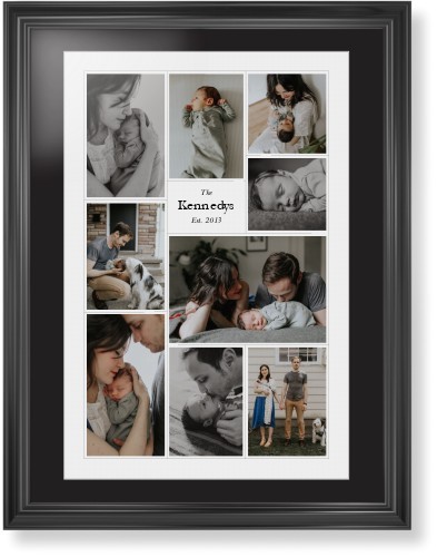 Modern Family Collage Portrait