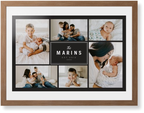 Contemporary Family Collage