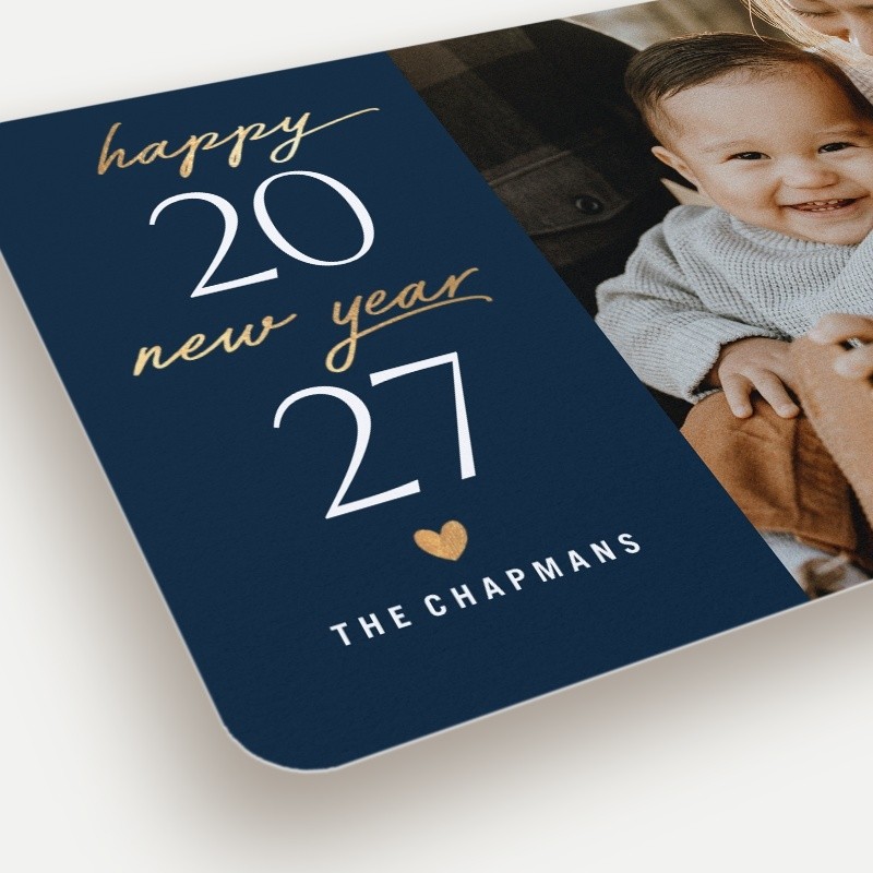 Simple Times New Year's Card