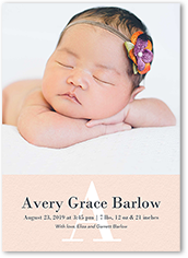 Simple Monogram Girl