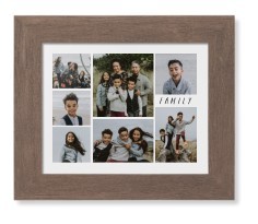 Rustic Picture Gallery Collage Of Seven