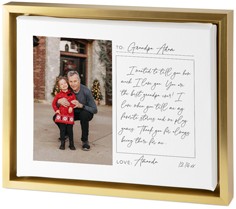 Handwritten Letter Grandpa