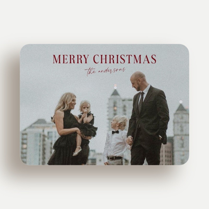 Bright Statement Holiday Card