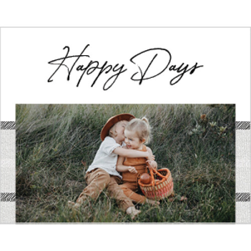 Black And White Rustic Calendar 8x11 undefined  Wall Calendar