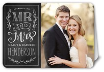 Fun Chalkboard Type 5x7 Folded