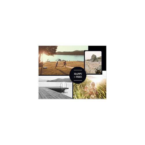 Simply Black Calendar 8x11 undefined  Wall Calendar