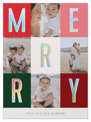 Modern Colorblock Merriment