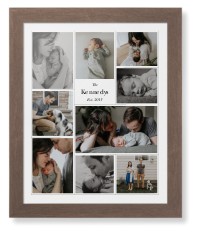 Modern Family Collage Portrait