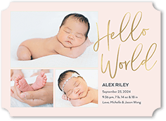 Welcome To The World