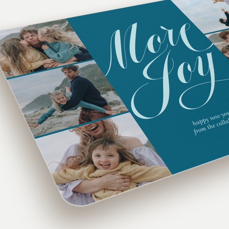 More Joy New Year's Card