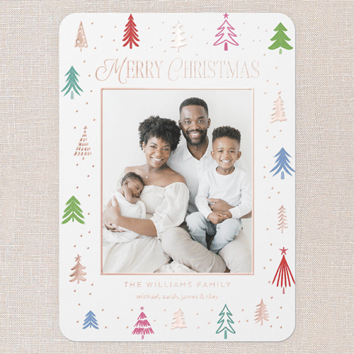Festive Tree Border